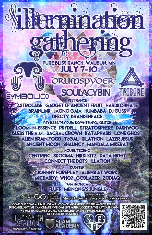 Illumination Gathering, July 7-10 @ Pure Bliss Ranch in Waubun MN