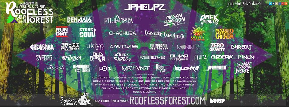 Roofless Forest Lineup